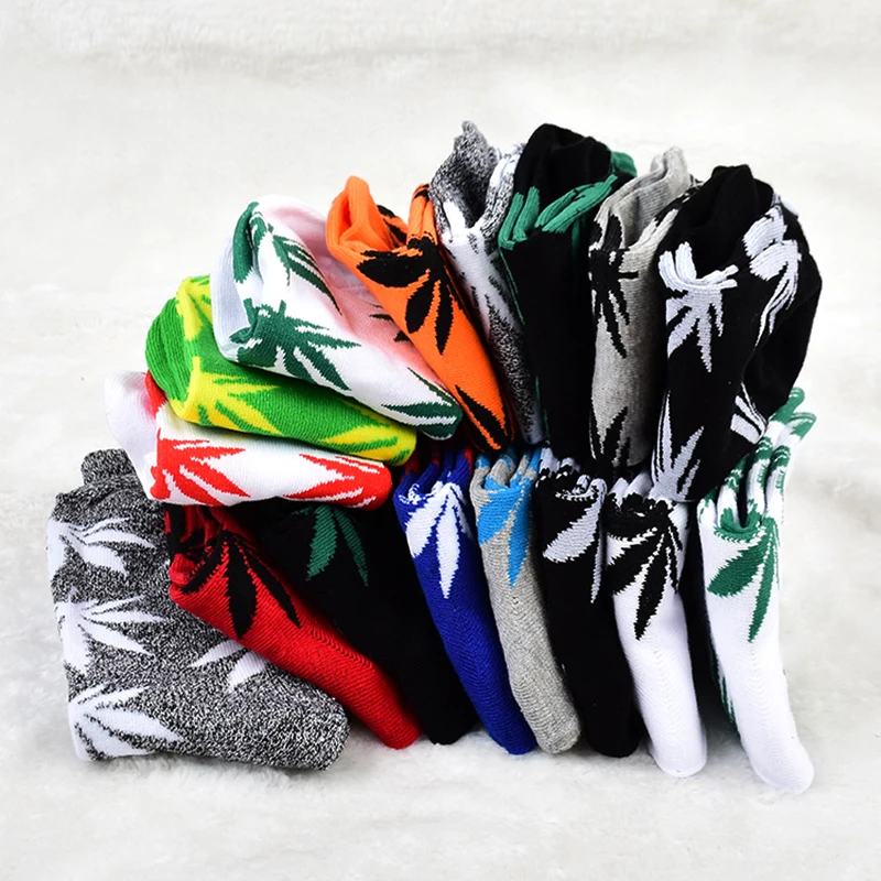 Носки бамбуковые женские/мужские короткие забавные хлопковые носки с принтом