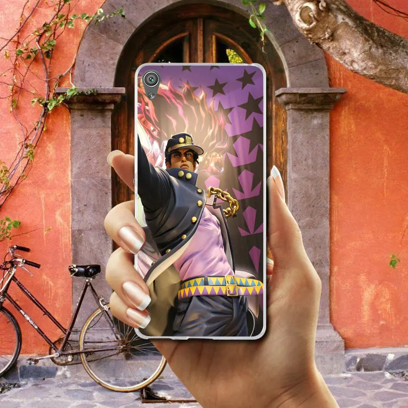 Чехлы для телефонов Jojo's Bizarre Adventure из мягкого ТПУ с морской раковиной Sony Xperia XA XZ Z