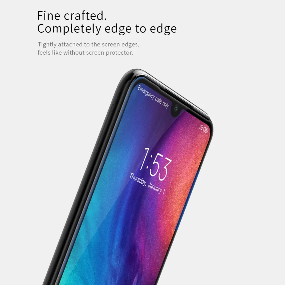Redmi Note 7 Pro стекло Nillkin XD CP + Max полное покрытие 3D закаленное Защита экрана для Xiaomi