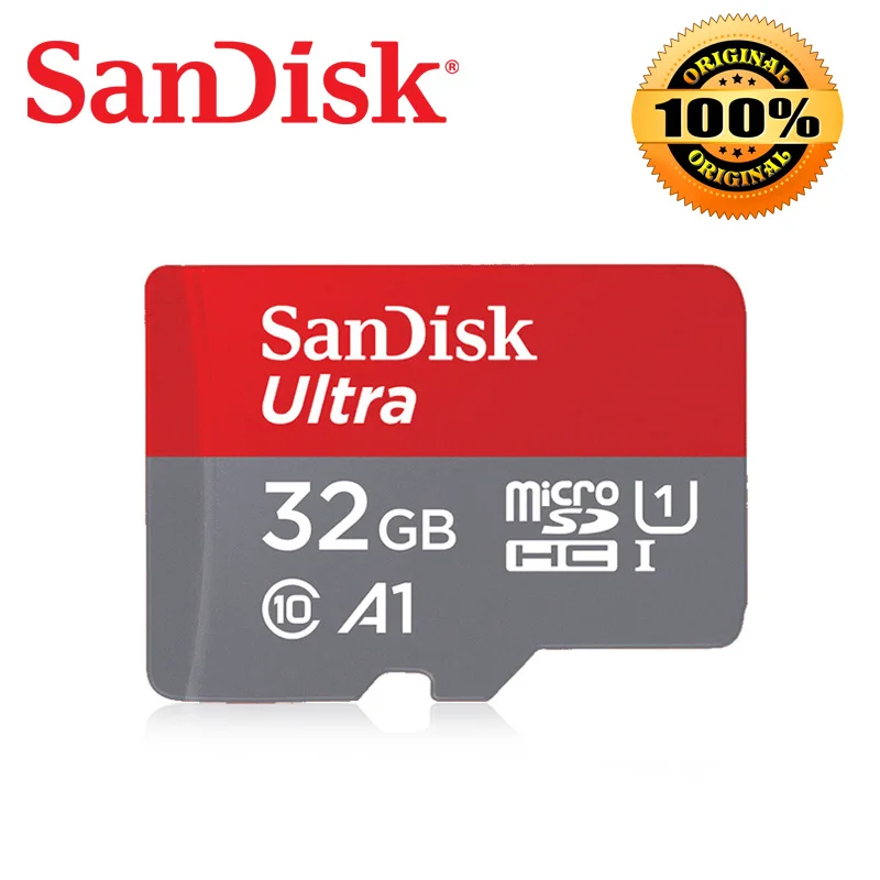 Карта micro sd sandisk 16 ГБ 32 64 Гб 200 256 400 карта памяти 128 класс 10 до 90 МБ/с./с | Компьютеры и
