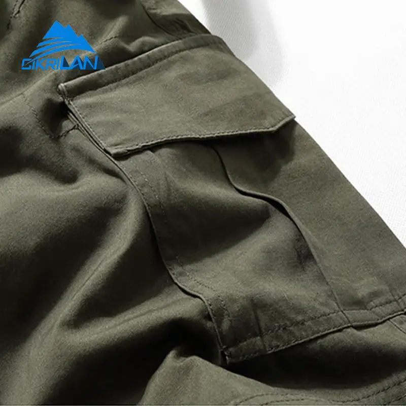 Летние мужские спортивные шорты с несколькими карманами для активного отдыха