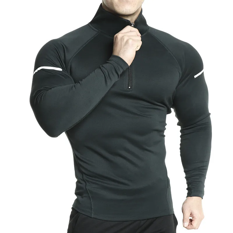 

2019 new Mens Workout Fitness Long movement sleeve fashion running Hooded Sweatshirt Gyms brand Tops Hoodie Men Fitness Slim