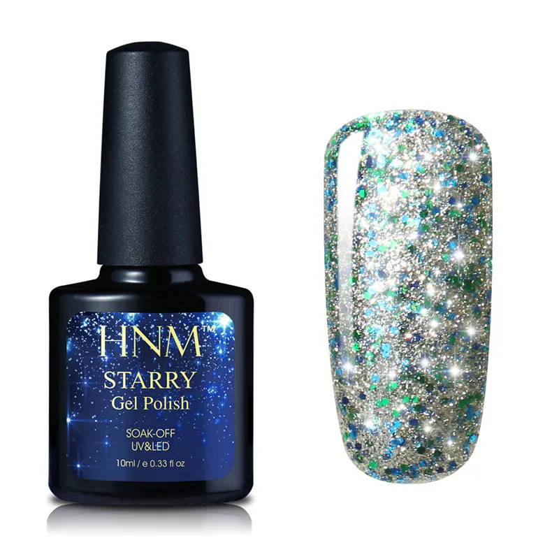 6629 HNM 10 мл Супер Bling лак для ногтей 30 цветов Звездный Bling УФ Гель-лак для ногтей Полупостоянный лак стойкий Гель-лак - Цвет: 6629