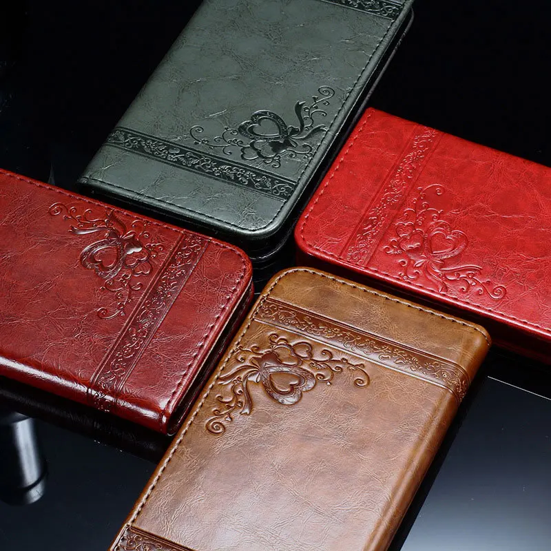 2018 Чехол для мобильного телефона из искусственной кожи с откидной крышкой и