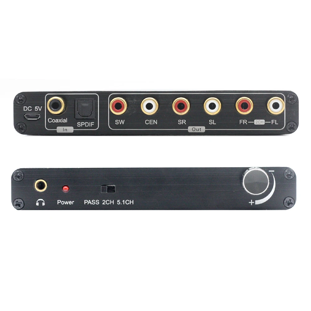 AIXXCO 5 1 декодер DTS/AC3 Dolby декодирование SPDIF вход в канальный цифровой аудио