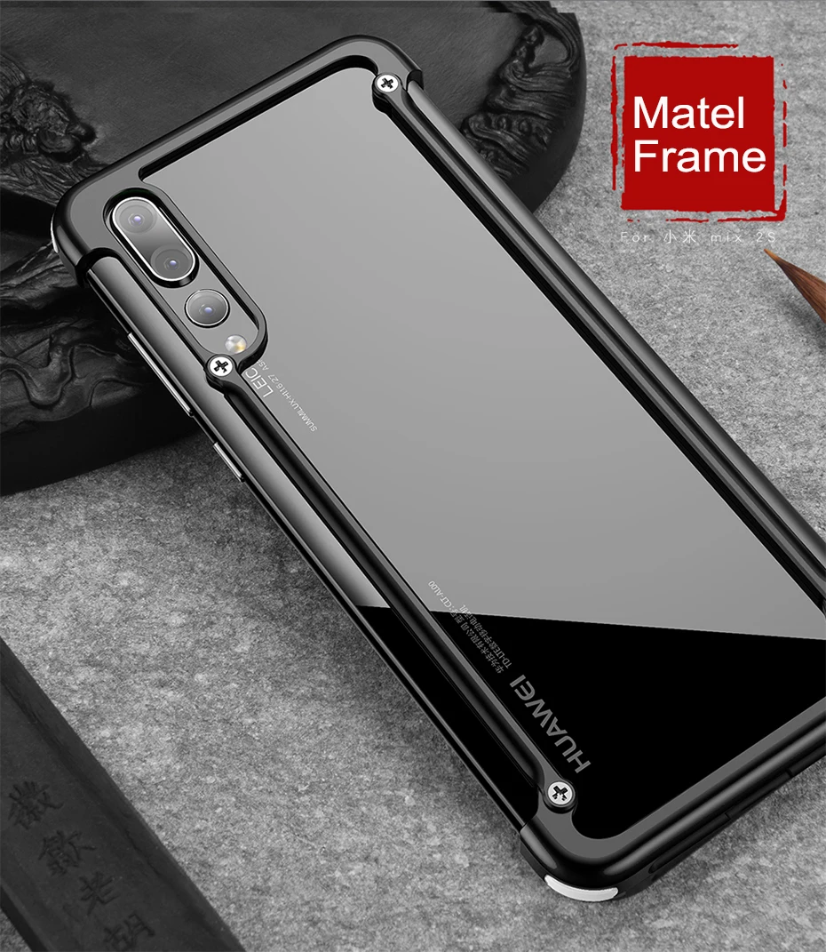 OATSBASF подушка безопасности металлический чехол для huawei p30 чехол 6,1 дюймов Роскошный чехол для huawei p30 Pro Чехол 6,47 дюймов Тонкий металлический бампер чехол