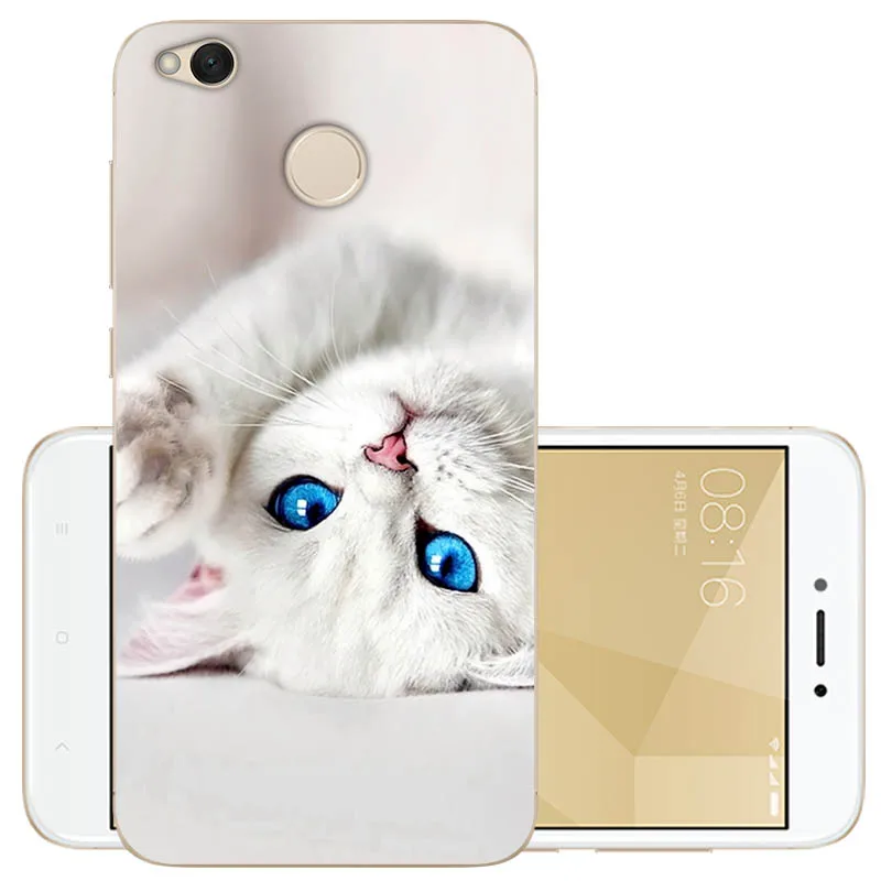 Милый чехол для Xiaomi Redmi 4X из ТПУ мягкий силиконовый защитный 4x чехлы | Мобильные