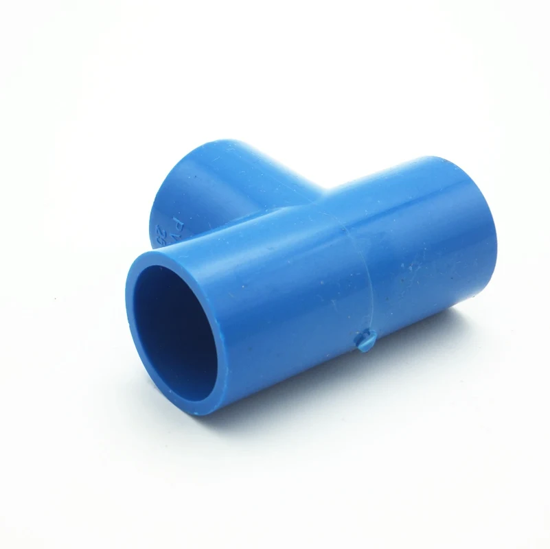 40 мм ID равный тройник ПВХ труба Соединительная адаптер соединитель воды для