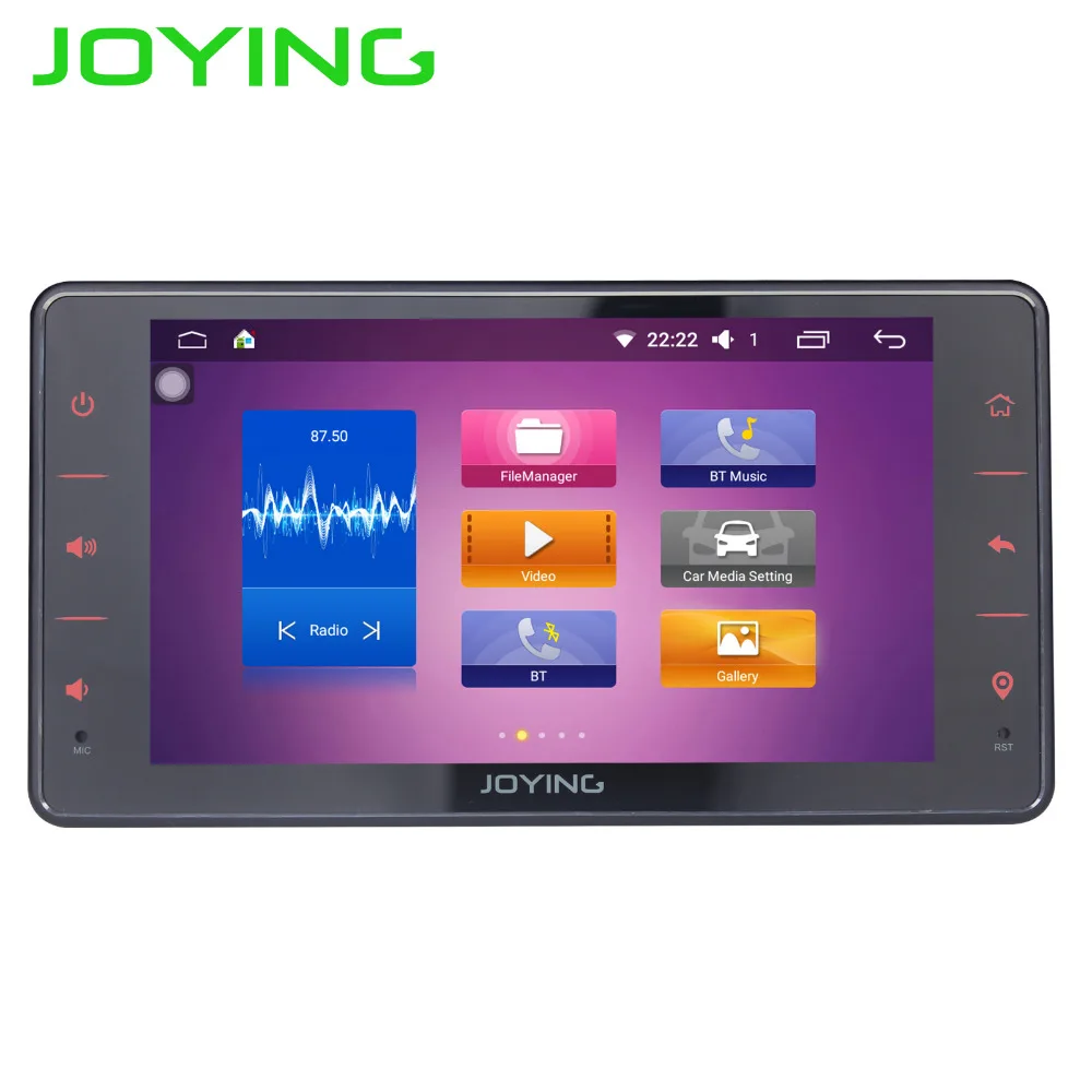 JOYING Новый 6 2 дюймовый сенсорный экран 1din android 0 автомобильный радиоприемник