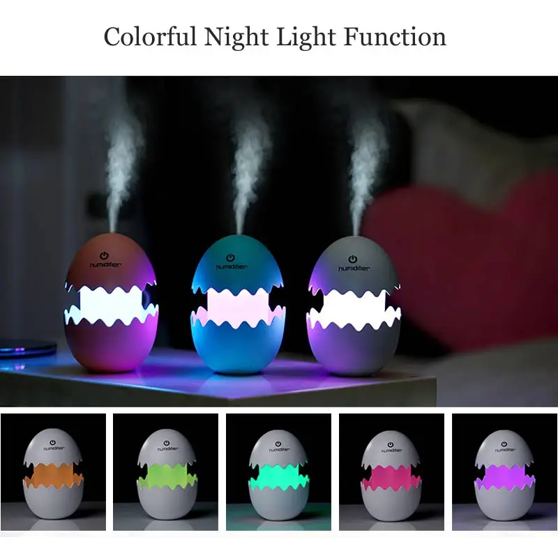 USB увлажнитель для автомобиля портативный светодиодный мини воздуха дома и