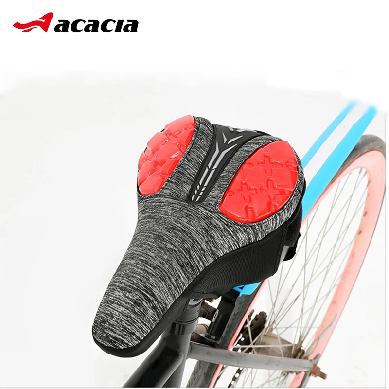 

Bicycle Saddle Cover 3D Liquid Silicone Gels MTB Bike Cycling Seat Mat Comfortable Cushion Soft Anti Slip Bike Saddle Cover