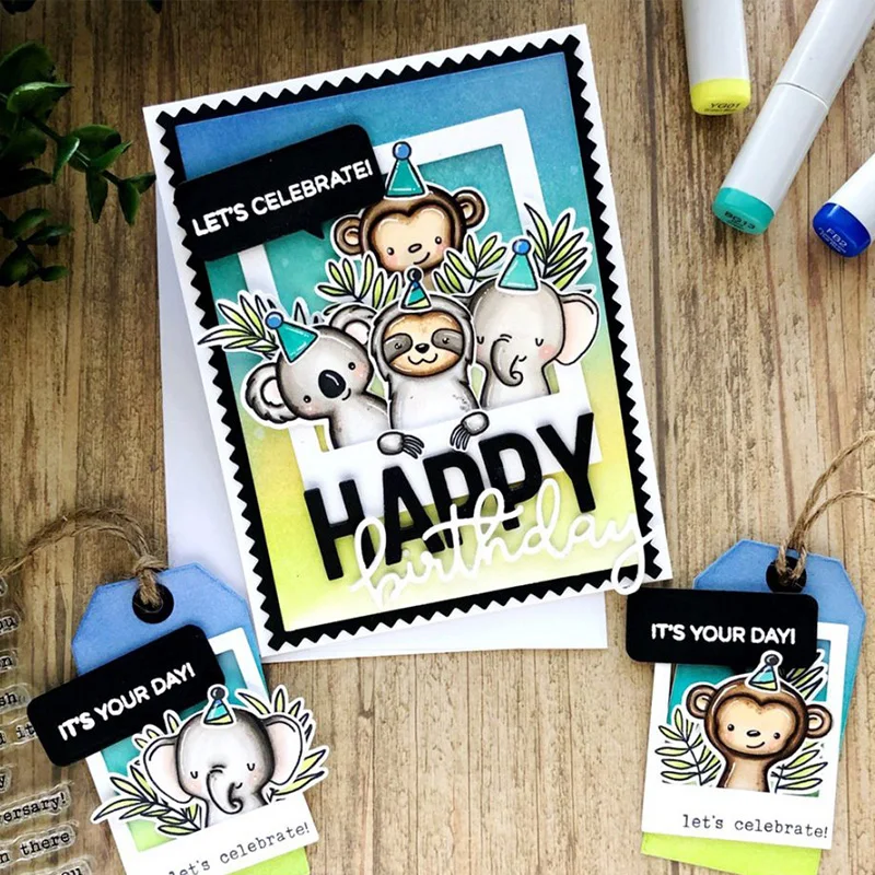 Dialog Box Smile Cover Frame металлические режущие штампы трафареты для DIY скрапбукинга