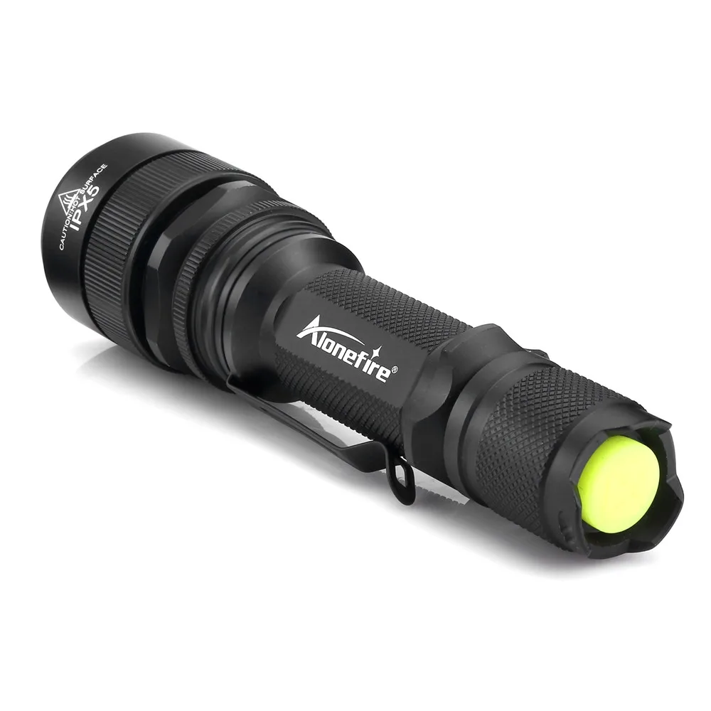 Alonefire G910 Водонепроницаемый зум фонарь CREE XML-T6 светодиодный регулируемый фокус вспышка светильник фонарь лампа светильник для 18650 Батарея