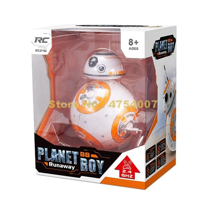 27102 Звездные войны дистанционный пульт rc модель bb 8 шар робот 360 вращать
