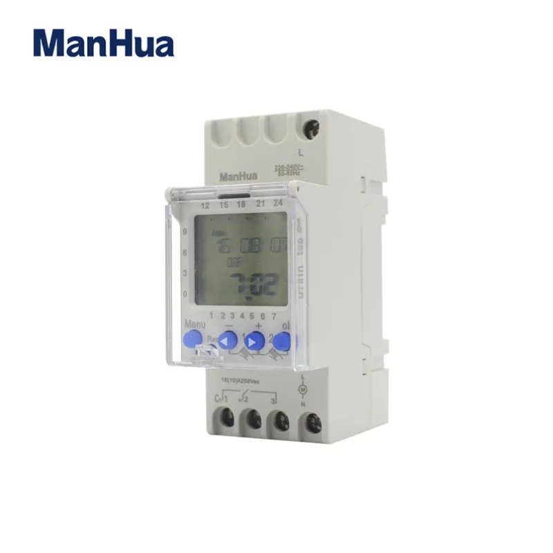Таймер ManHua MT810 240 В 50/60 Гц программирующее устройство переключения с