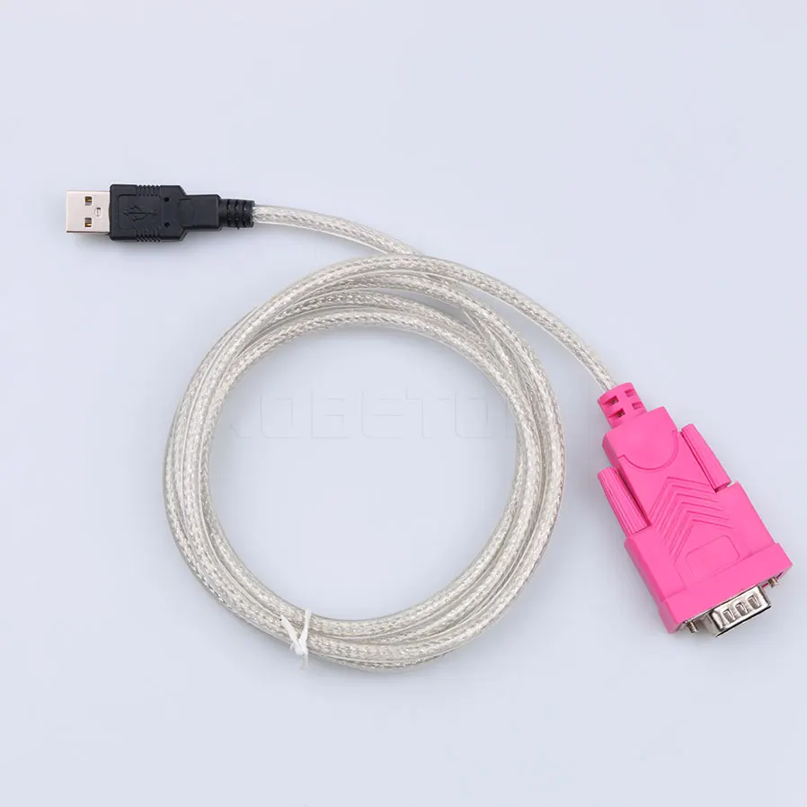 Kebidu двойной Чипсет 1.45 м USB 2.0 RS232 Серийный адаптер конвертер кабель для передачи