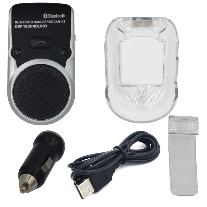 Автомобильный комплект на солнечной батарее Bluetooth беспроводной динамик телефон