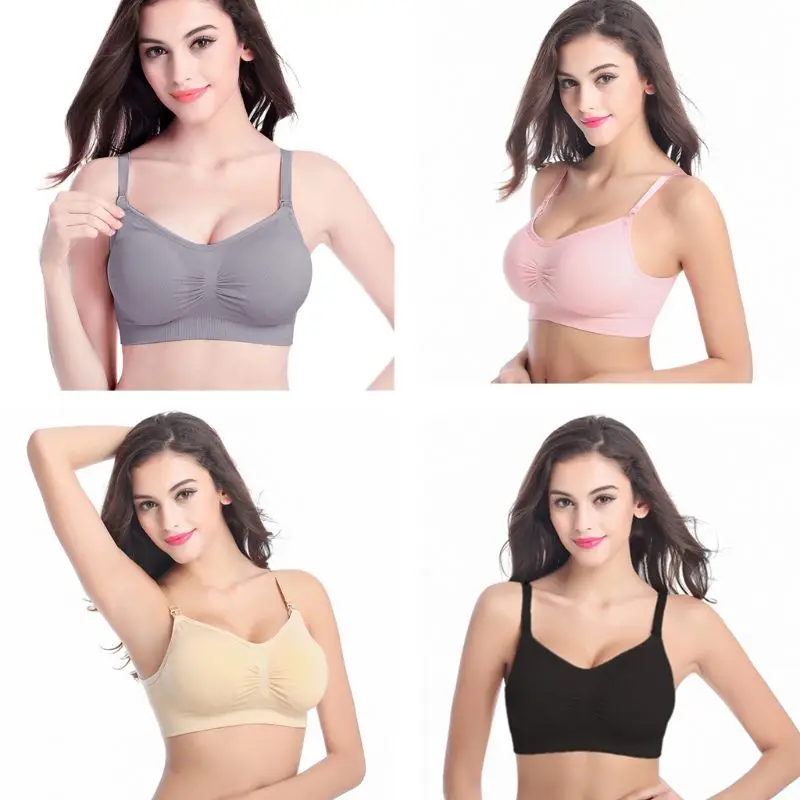 Для женщин с высокой посадкой бесшовные бюстгальтеры для кормящих беременные