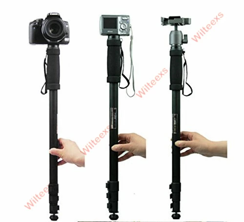 WILTEEXS штатив монопод WT1003 камера штатив легкий 6" камера стенд для Canon Eos Nikon sony Fuji Olympus ВСЕ DSLR