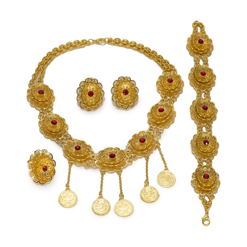 BAUS изысканные наборы ювелирных изделий в Дубае свадебный подарок нигерийские