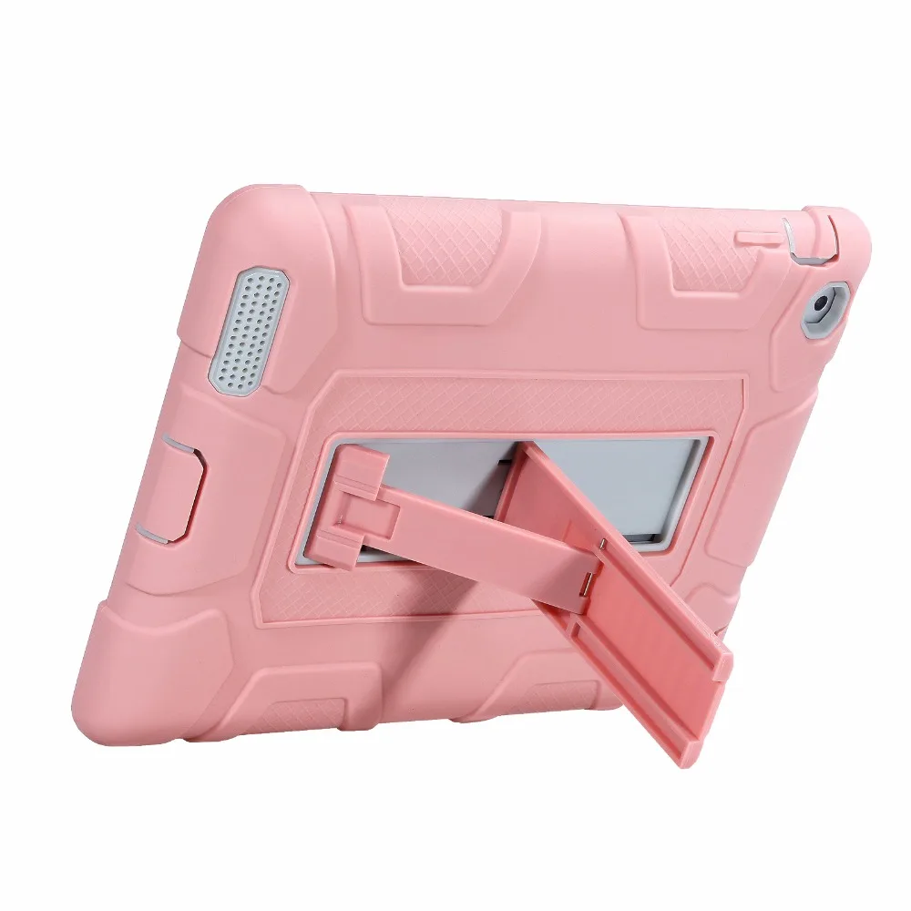 Противоударный силиконовый чехол для Apple iPad 4 3 2 с подставкой|cover for apple ipad|for ipad 2for |