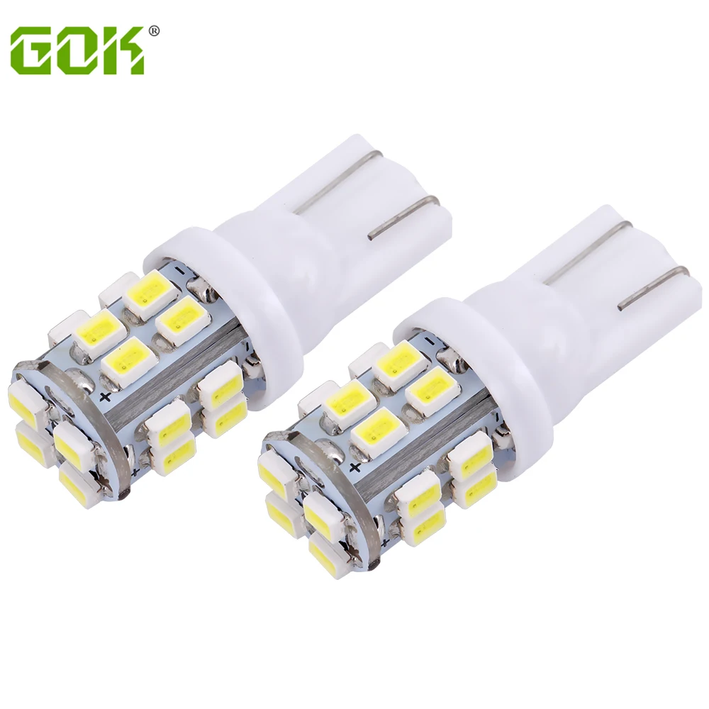 10 шт. Автомобильные светодиодные лампы T10 W5W 194 168 smd 1206 3020|car light|10pcs t10 ledlight bulb |