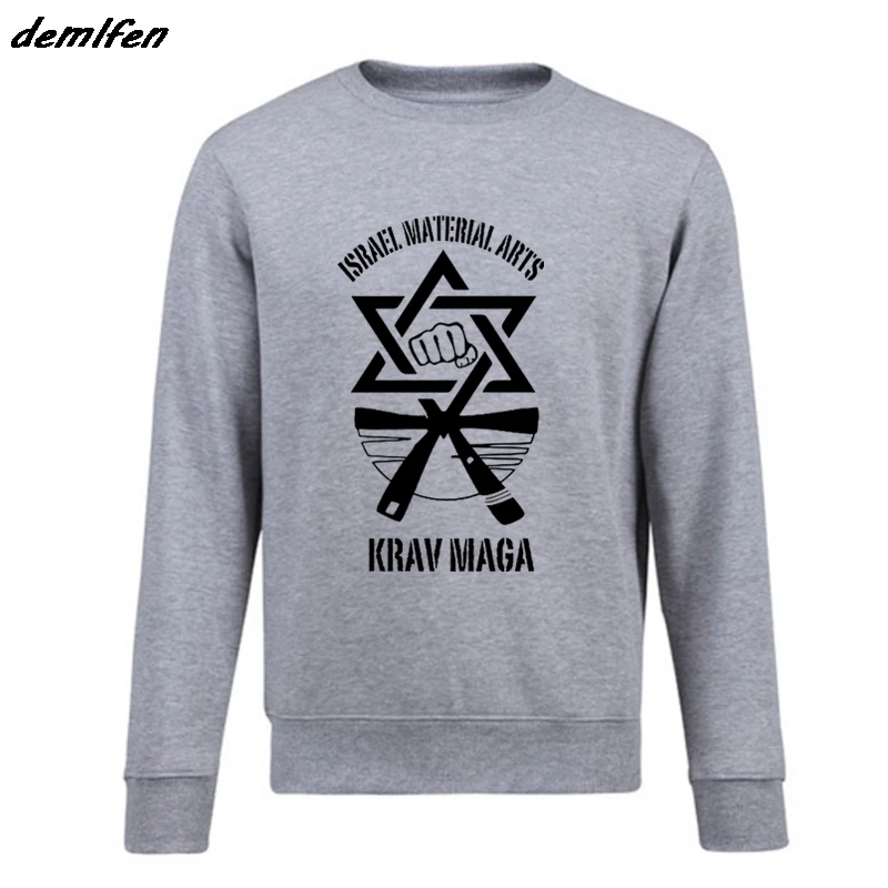 

Fashion Cool Men Hoodie Green Olive Israel Material Arts Krav Maga Sweatshirt Casual Fleece Hoodies Hip Hop Coat Tops Harajuku