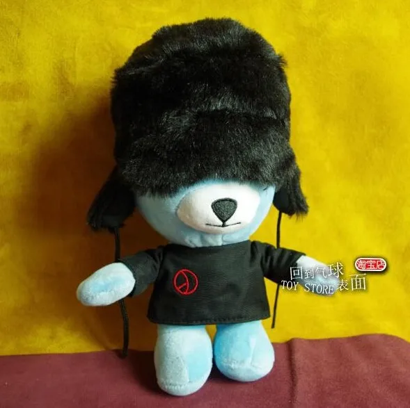 Кукла медведь YG BEAR BIGBANG GD (G Dragon) 24 см|doll mannequin|doll face halloween maskbear mp3 |