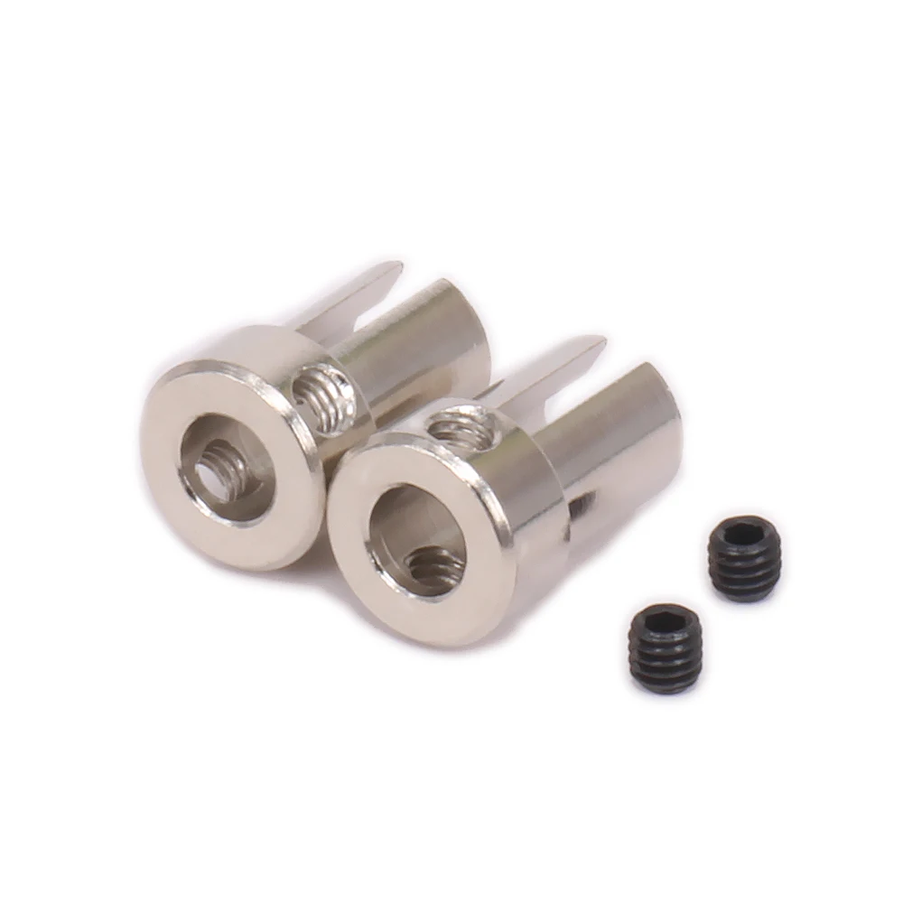 Бесплатная доставка RCAWD 2 шт. Серебристый Стальной Универсальный центральный