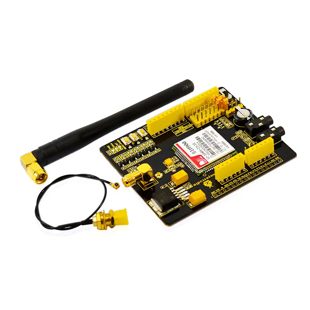 Keyestudio SIM900 GSM модуль GPRS щиты для Arduino UNO и Mega/Леонардо беспроводной с расширением