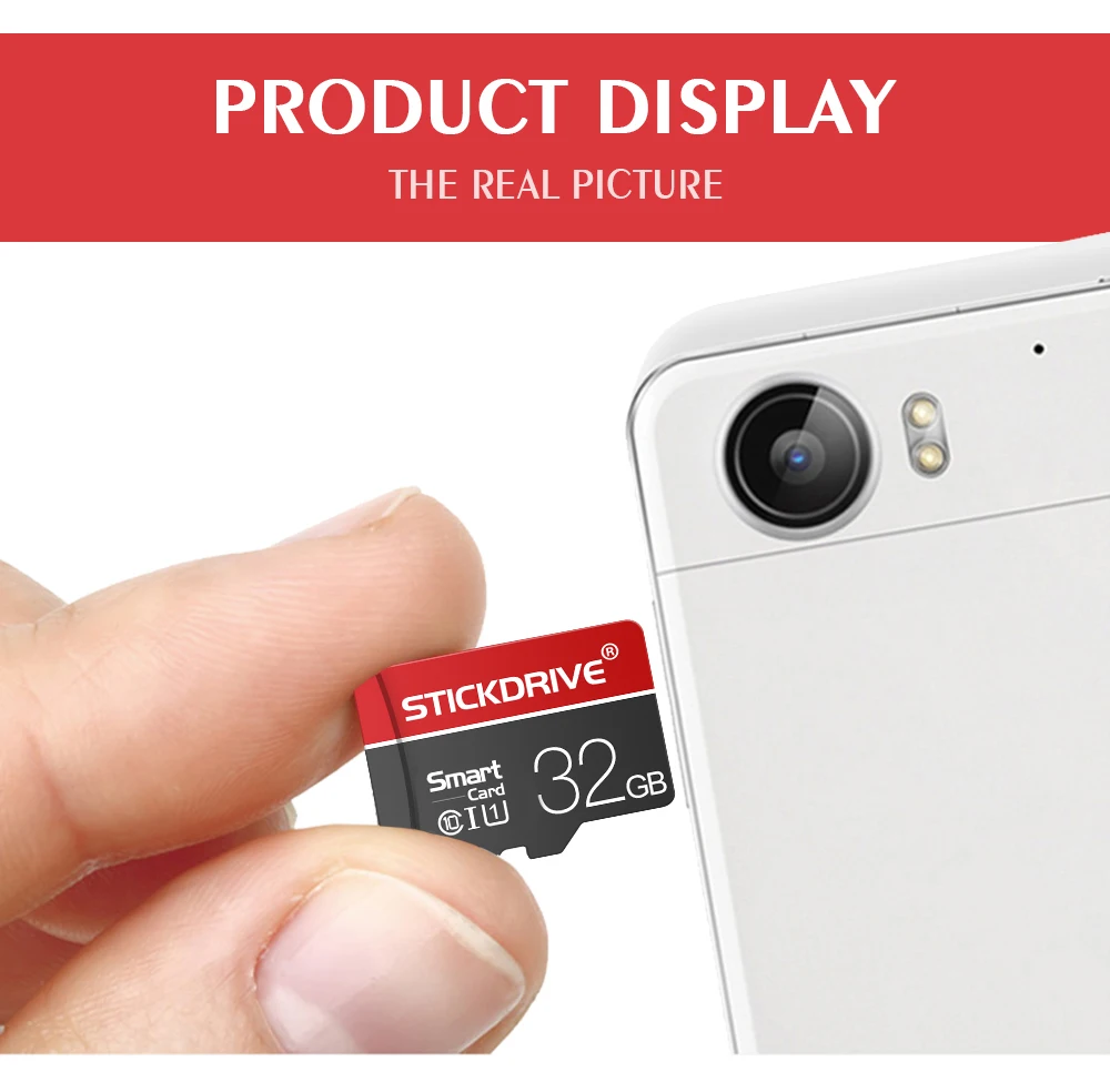 Ультра StickDrive micro sd карта 8 ГБ/16 ГБ/32 ГБ/64 Гб/128 Гб micro sd карта памяти carte memoire 32 Гб C10 мини карта памяти TF Бесплатный SD адаптер