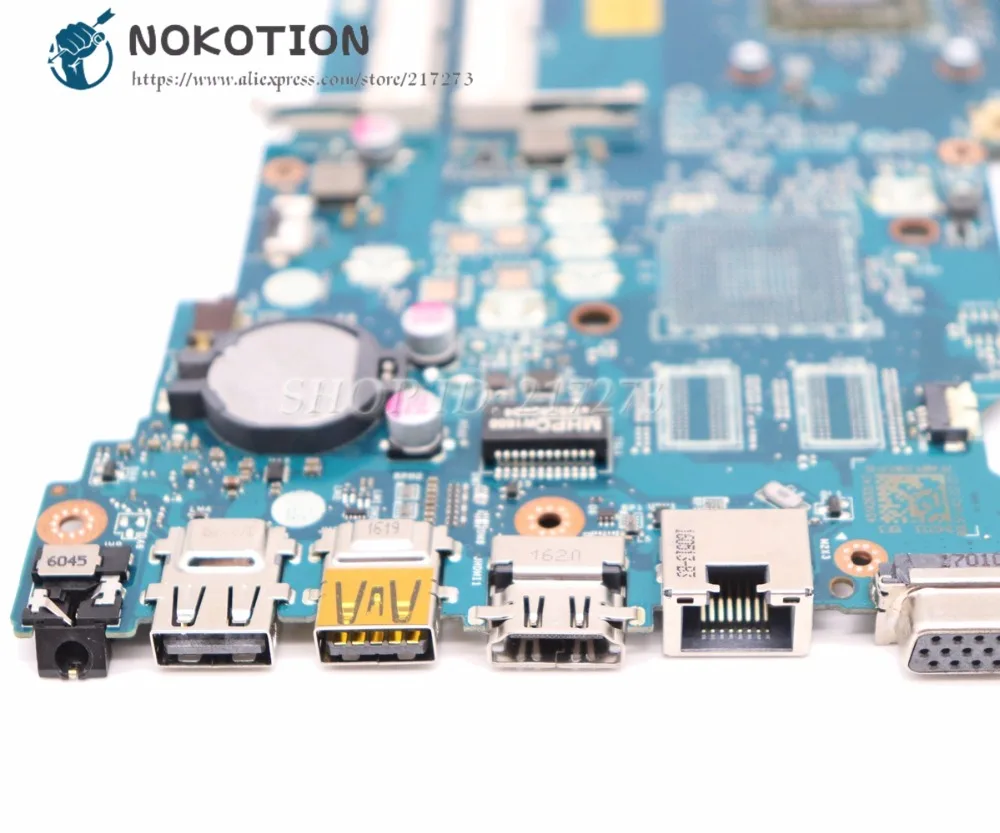 NOKOTION для HP 255 G5 материнская плата ноутбука BDL51 LA-D711P 858589-601 858589-001 основная E2-7110 1 8 Ghz