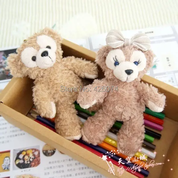 Новые Duffy Shellie Мэй гелатони мини плюшевые брелоки маленькие панданты детские мягкие животные игрушки для детей Подарки 13 см