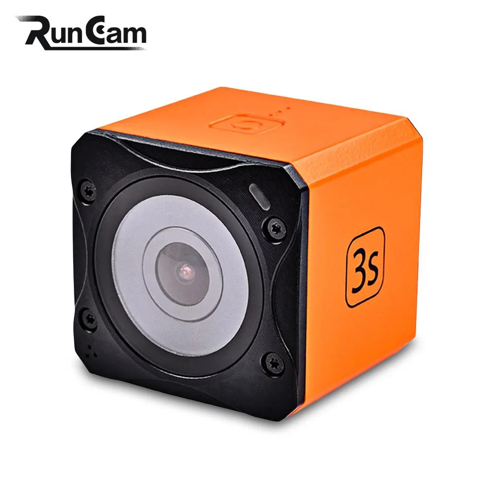 RunCam 3 S WiFi 1080 P 60fps FPV Экшн камера для радиоуправляемого гоночного дрона|Детали и