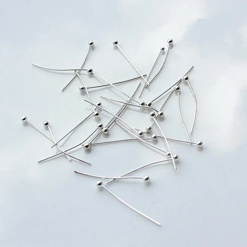 Серебристые золотистые шариковые иголки с головкой медные шаровые шпильки для