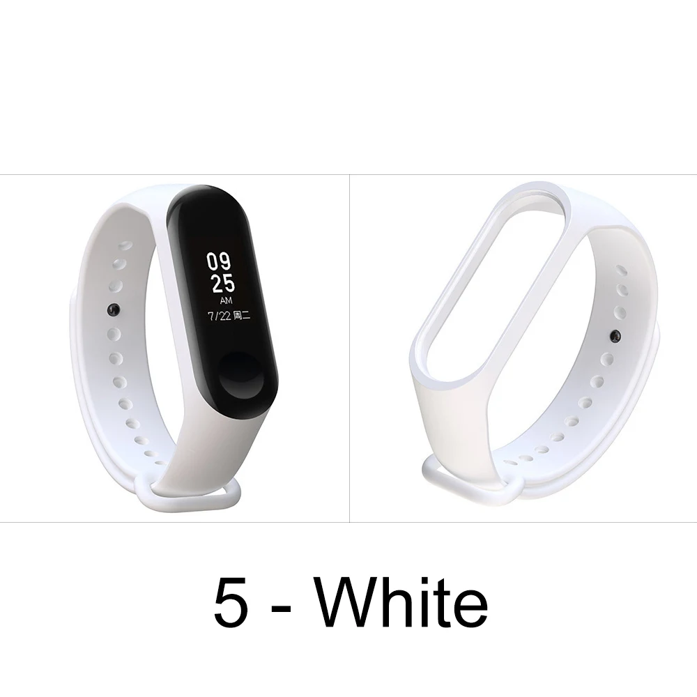 Ремешок для Xiaomi Mi Band 4 ремешок Смарт-аксессуары браслет для Xiaomi Mi band 4 ремешок Смарт-браслет Mi Band 3 Браслет 13 цветов