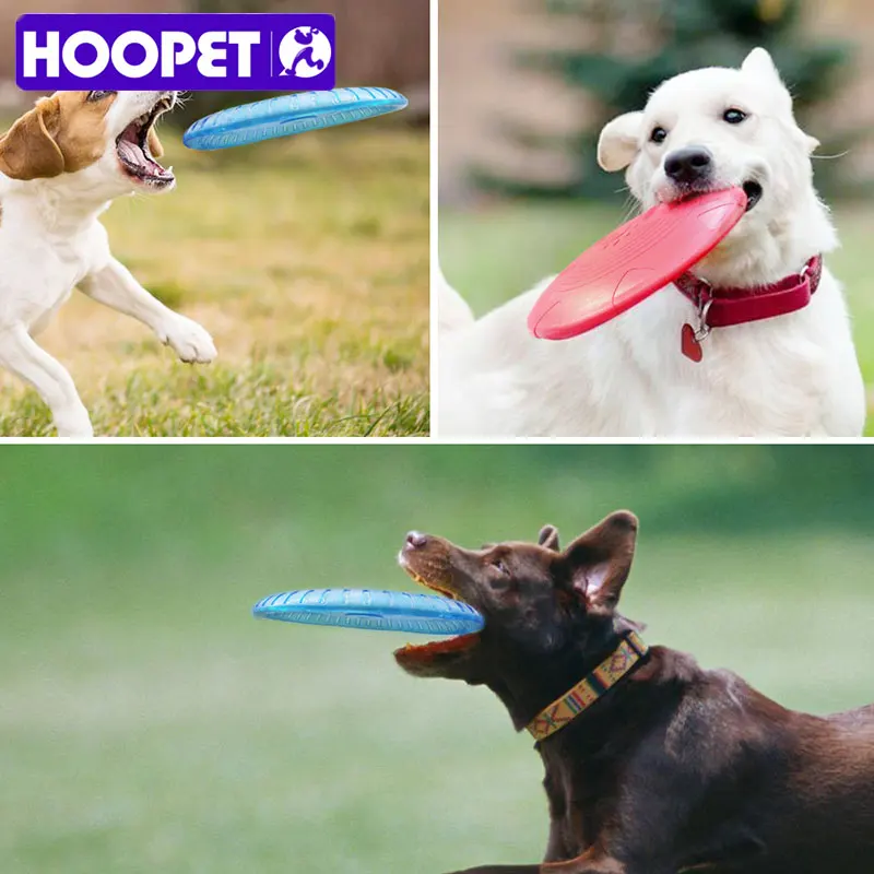HOOPET Игрушки для собак Bone принт собака Фрисби Летающий диск Обучение зуб