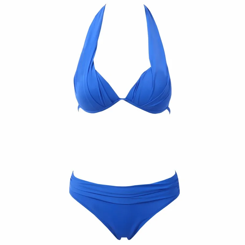 Бесплатная доставка новинка 2017 сексуальное бикини с лямкой на шее женский