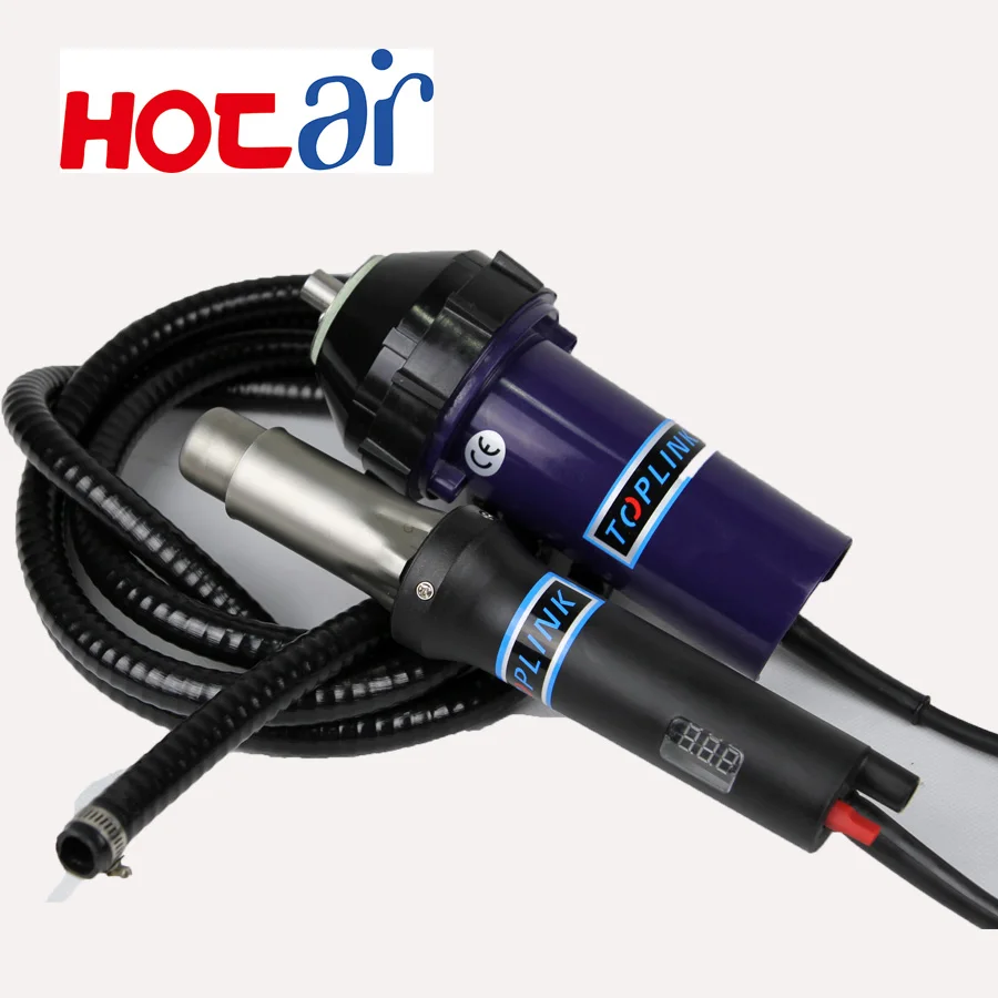 Фото Пластиковый пистолет горячего воздуха ПВХ сварочный набор HDPE геомембрана Пластиковый пистолет горячего воздуха ПВХ сварочный набор HDPE геомембрана