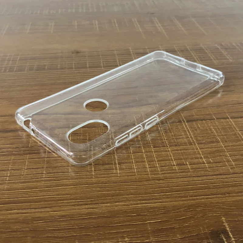 Soft TPU Clear Case for Wiko View 2 Super Thin Transparent Anti Fingerprint View2 Coque |