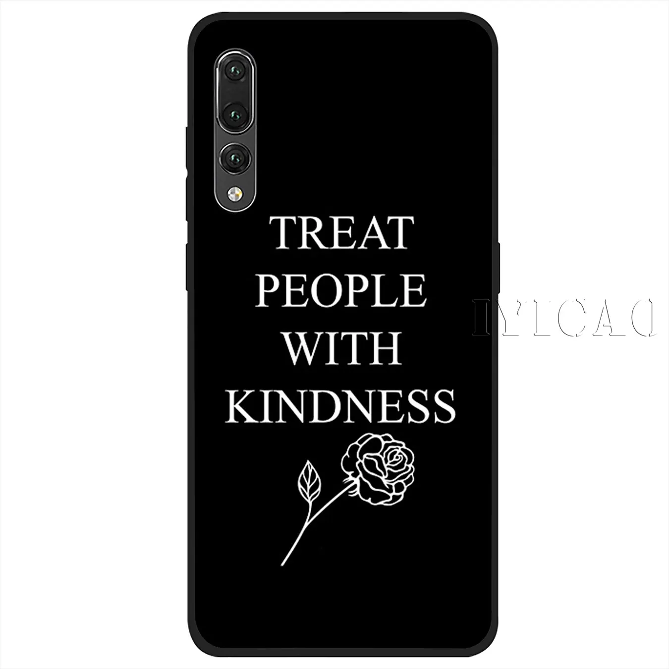 IYICAO Harry Styles Treat People With Kindness Soft Case for Huawei P30 P20 Pro P10 P9 P8 Lite Mini 2017 2016 P smart Z 2019 |