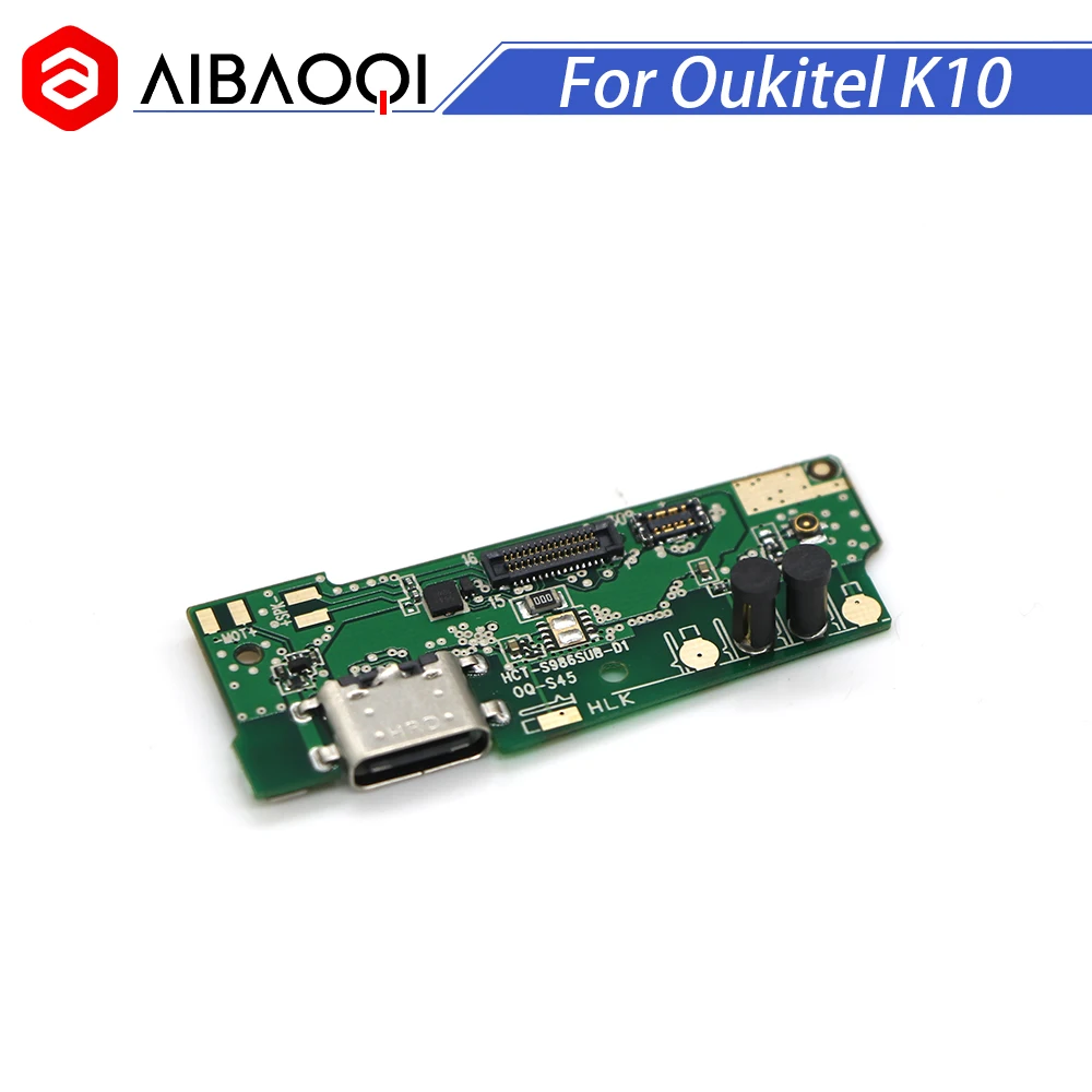 usb разъем плата зарядки для Oukitel K10 Мобильный телефон Flex зарядка кабелей модуль телефон мини USB порт