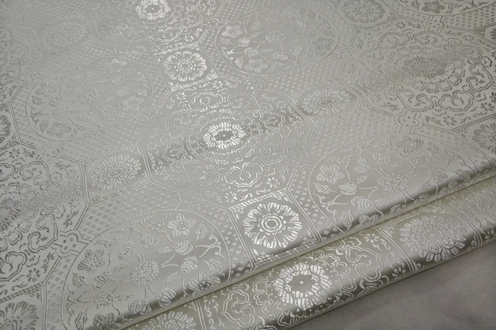 Новая мода парча Атласная Ткань Дамаск жаккардовая одежда костюм обивка