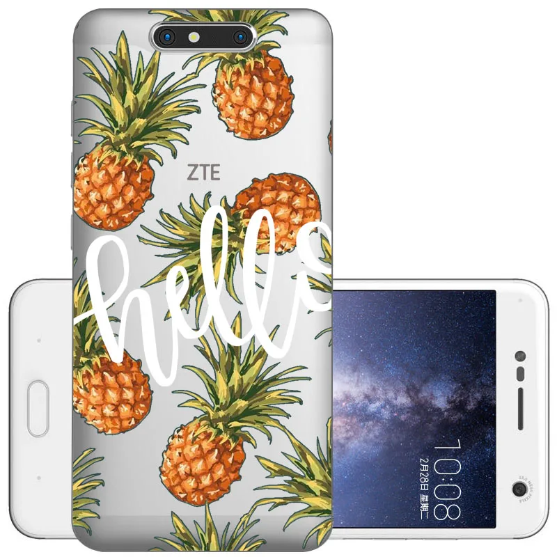 H Чехол для zte Blade V8, чехол, мягкий силиконовый чехол из ТПУ для zte Blade V8 zte V8, силиконовый чехол для телефона, чехол 5,2'' - Цвет: H