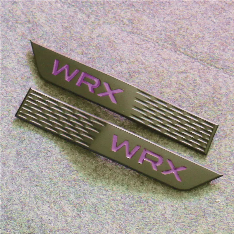 Purple Asian Black Мате птицы SUBARU модифицированный WRX логотип крыло модифицированный STI сторона стандарт модифицированный автомобиль стандарт классический Азиатский яркий материал цвет - Цвет: Purple Asian Black
