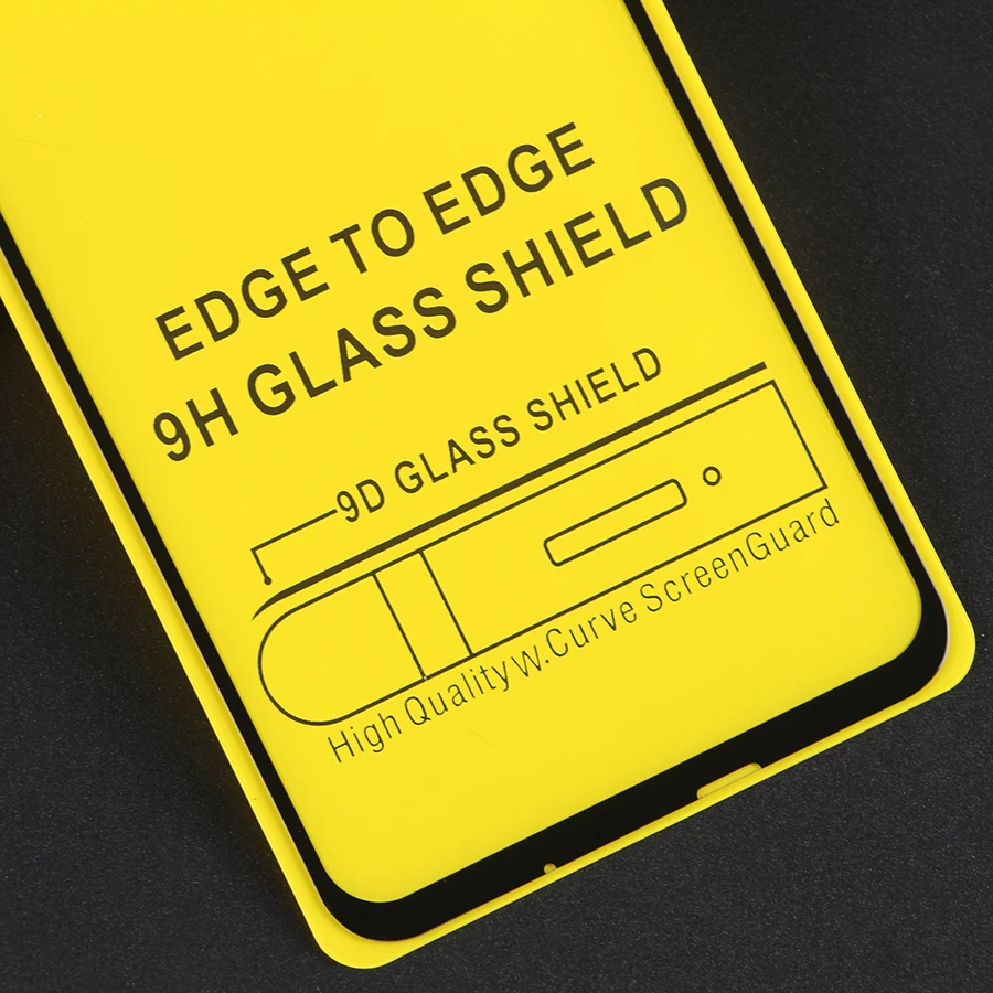 Jappinen 9D Full Glue Tempered Glass on The for Huawei P Smart Plus 2019 Cover Screen Protector Protective Film | Мобильные телефоны