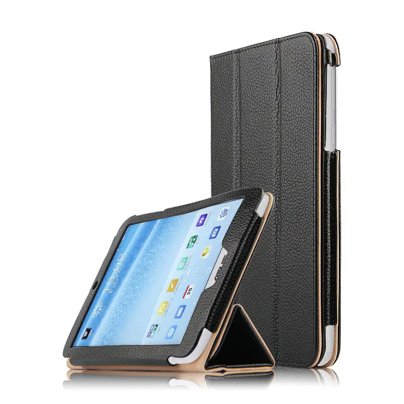 Чехол из воловьей кожи для ASUS MeMo Pad 8 защитный смарт-чехол натуральной планшета asus