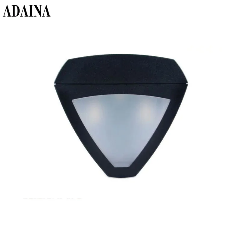 

New 2017Outdoor LED Solar Lights Waterproof Quarter Triangle LED Street Wall Street Light Sensor Garden Decoration Security Lamp