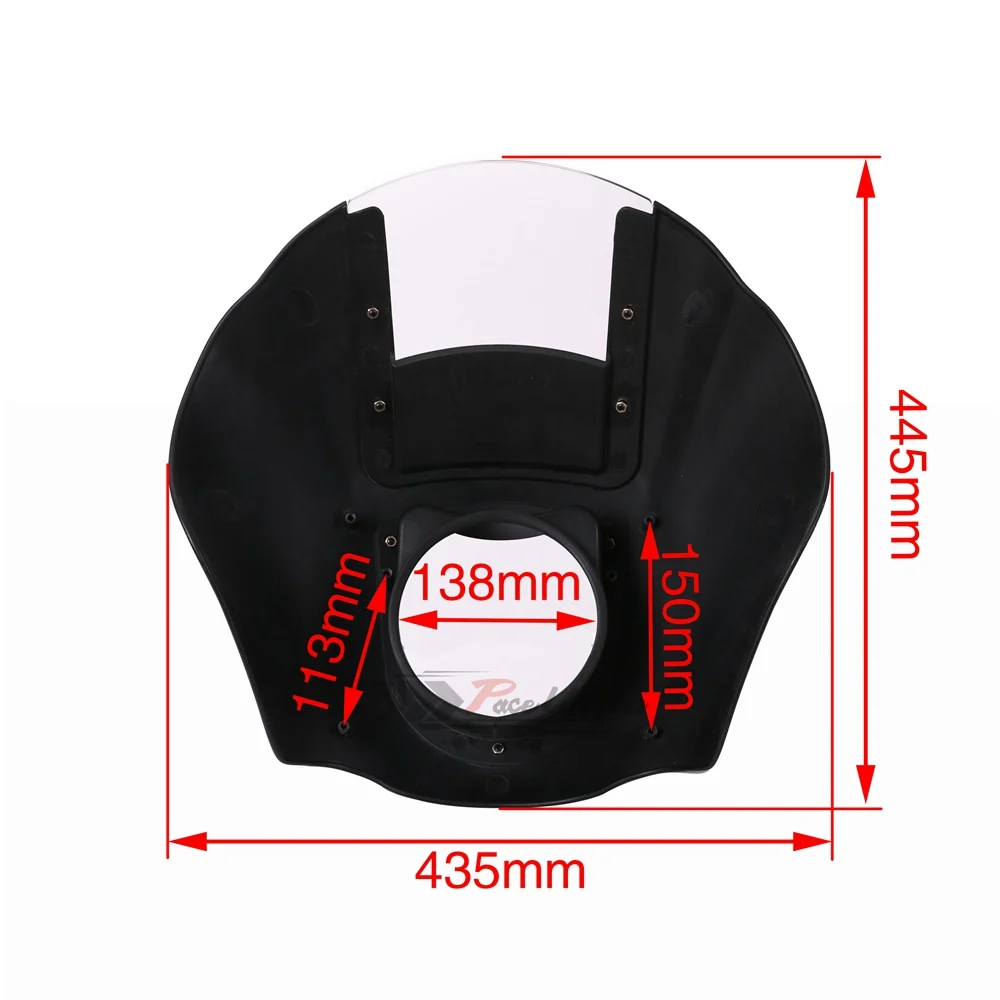 Комплект черных обтекателей из АБС пластика|fairing kit|abs fairingsportster 883 black |