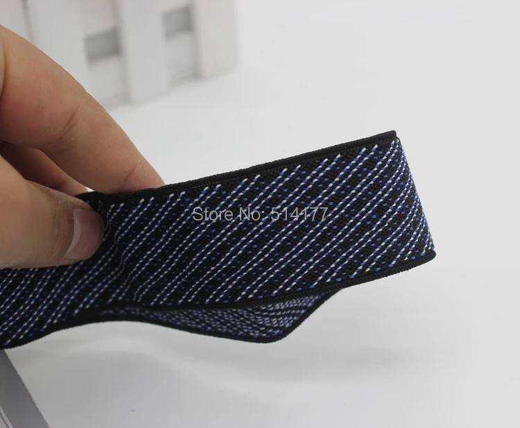 Мужские подтяжки в полоску винтажные из кожи регулируемые с 6 клипсами модная